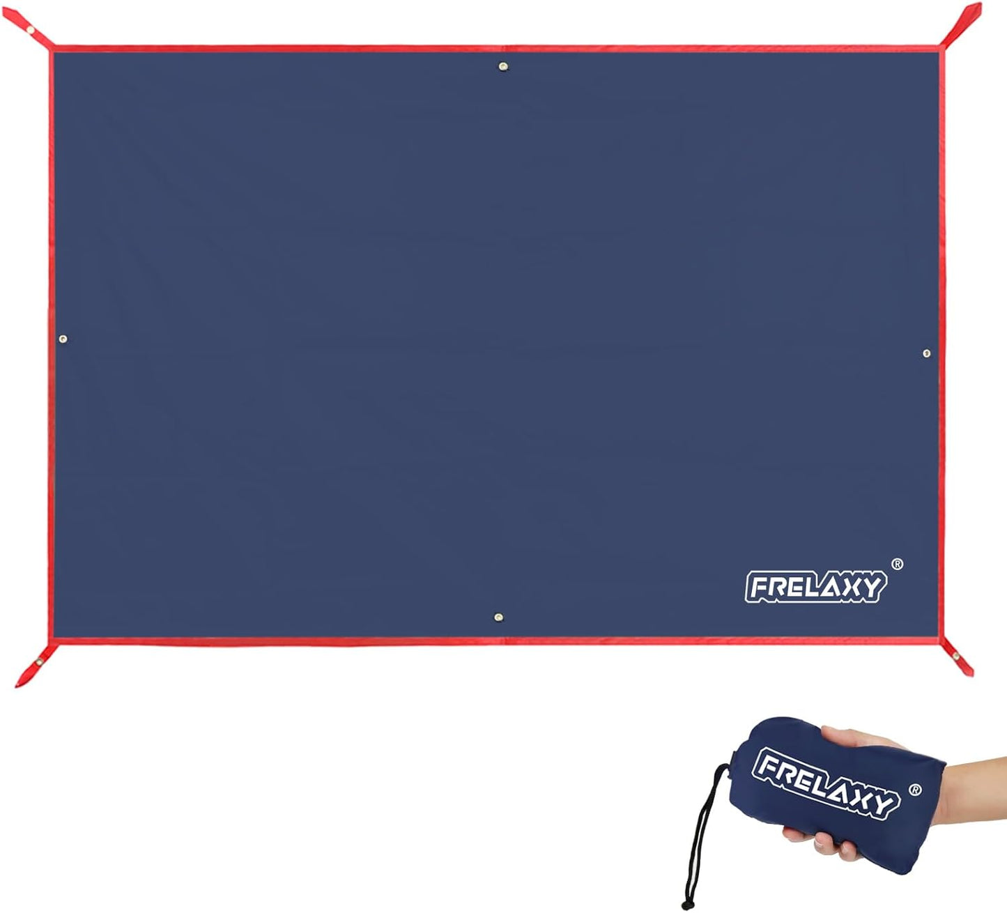 Frelaxy Tent Footprint, Waterproof Camping Tarp, Durable Tent Floor to Elevate Your Camping, Hiking, Backpacking, Hammock, Beach Experience