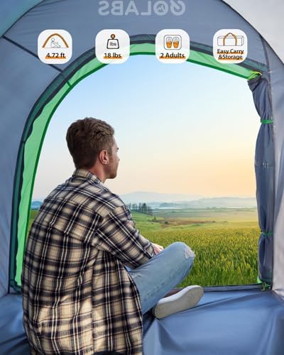 Golabs Truck Bed Tent, 5-6 Ft Camping Tent, Easy Setup by Pre-Attached Pole