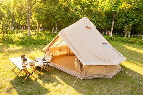 Pop Up Yurt Cabin Tent Waterproof Large Family 4-8 Person Easy Set