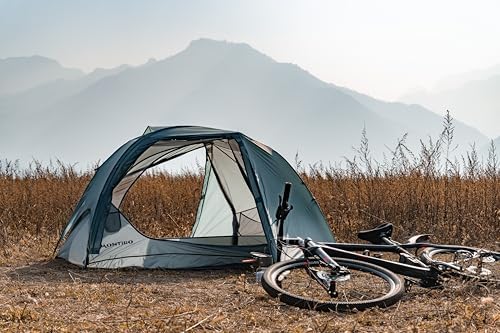 Wander Hawk 1-2 Person Backpacking Tent, Lightweight 1 Person / 2 Person Tent for Bikepacking Backpacking Camping & Hiking