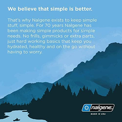 Nalgene Outdoor Storage Container, 4-Ounce, Clear