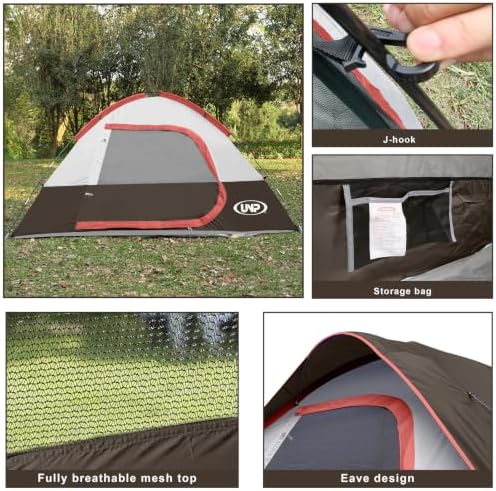 Camping Tent 2-4 Person Dome Tents
