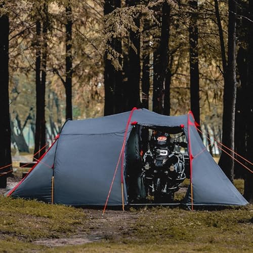 2-Person Waterproof Motorcycle Tent for Camping