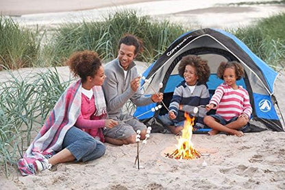 GIGATENT 6′ X 5′ 1-2 Person 3 Season Dome Tent Waterproof & UV Resistant Fabric Carry Bag Included