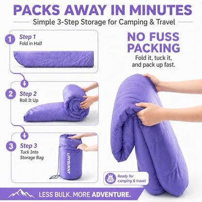 Sleeping Bags for Adults & Kids - Lightweight Camping Sleeping Bag