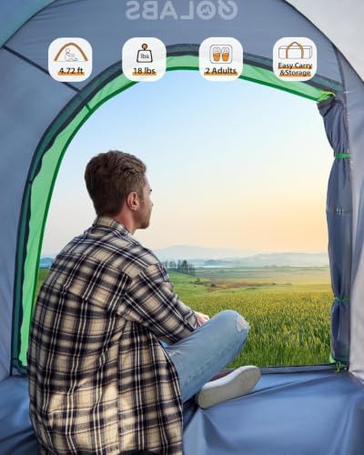 Golabs Truck Bed Tent, 5-6 Ft Camping Tent, Easy Setup by Pre-Attached Pole
