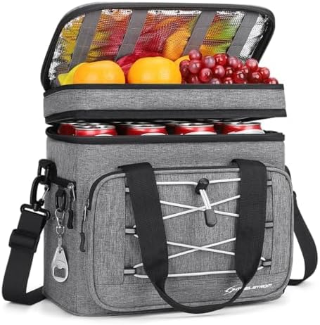 Maelstrom 24/30/60 Can Soft Cooler Bag, Double Deck Portable Ice Chest