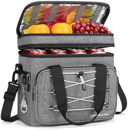 Maelstrom 24/30/60 Can Soft Cooler Bag, Double Deck Portable Ice Chest