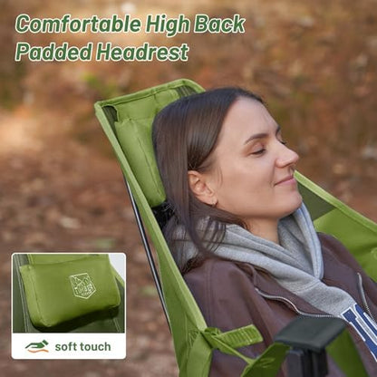 TIMBER RIDGE Hammock Camping Chair, Portable Oversized Swinging Camp Chairs