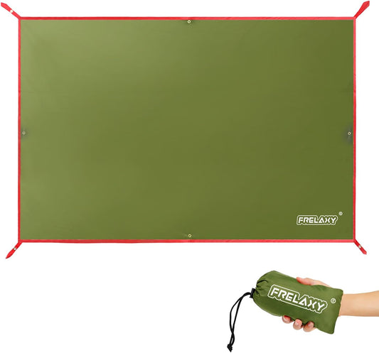 Frelaxy Tent Footprint, Waterproof Camping Tarp, Durable Tent Floor to Elevate Your Camping, Hiking, Backpacking, Hammock, Beach Experience