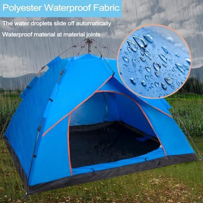 DIMAR GARDEN Pop Up Camping Tent Instant Automatic Tent,Outdoor Quick Setup