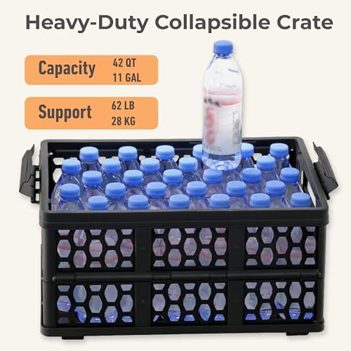 Mymazn Trunk Crate Organizer with Cooler for Car