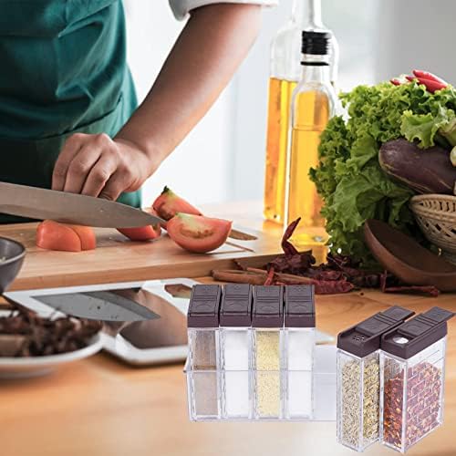 URALFA Travel Spice Containers, Camping Seasoning Kit, 24 Pack Grey