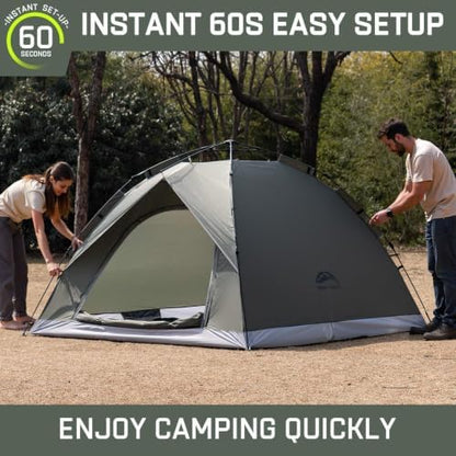 Happy Travel 2/4 Person Camping Tent, Instant Easy Pop Up Tents for Camping