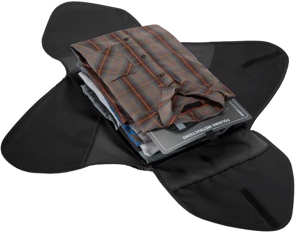 Eagle Creek Pack-It Starter Set - Includes S Isolate Cube, M Isolate Cube & L Pack-It Reveal Garment Folder L - Lightweight Travel & Storage Essentials - Black