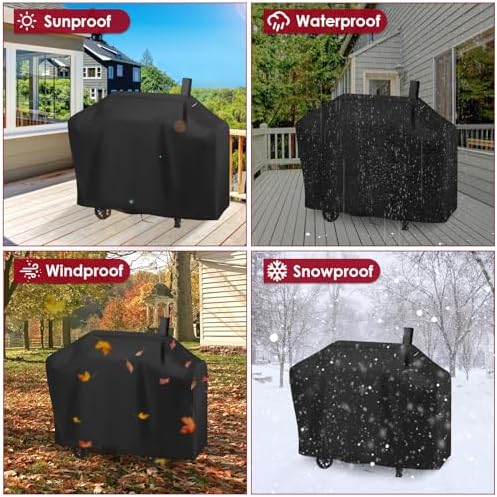 Grill Cover for Royal-Gourme-t CC1830T 30" Barrel Charcoal Grill