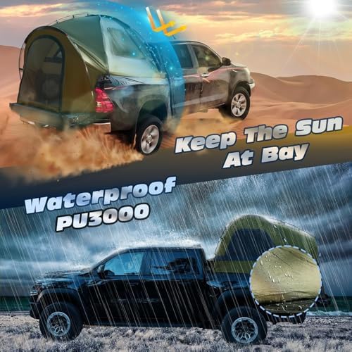 WildFinder Truck Bed Tent, Pickup Truck Tents for Camping 5.5-6.0 FT Bed