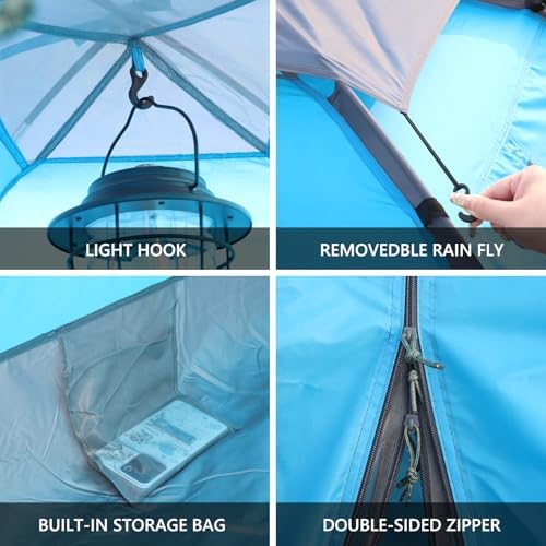 Treefox Camping Tent for 2 Person Lightweight Tent Outdoor Tent