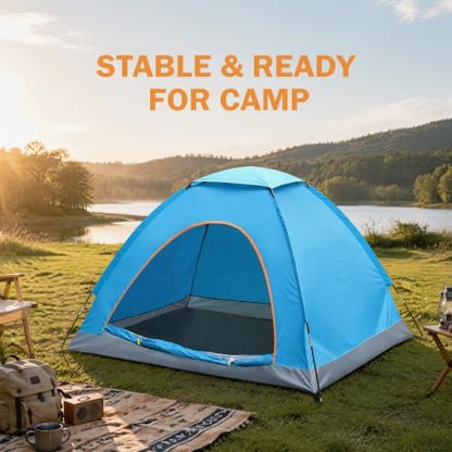 Wind Tour Easy Setup Breathable Mesh Tent for Backpacking & Outdoor Use