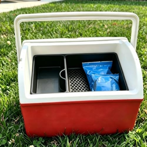 Organizer Tray for Igloo Playmate 7 Qt Cooler, Box Storage Inserts