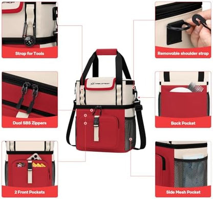 Maelstrom Insulated Lunch Bag, Leakproof Lunch Box with Quick Access Lid