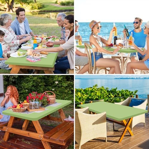 homing Rectangle Table Cloth Cover 8 Foot Elastic Fitted Tablecloth