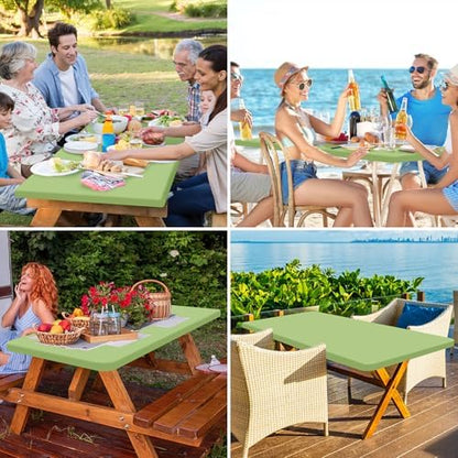 homing Rectangle Table Cloth Cover 8 Foot Elastic Fitted Tablecloth