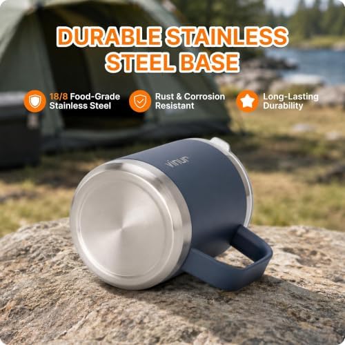 Pour Over Coffee Maker-12 oz Insulated Mug With Stainless Steel Filter