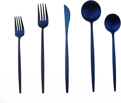 Gugrida 20-Piece 18/10 Stainless Steel Flatware Silverware, Luxury Dinnerware - Image 4
