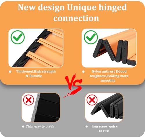 Tesouro Portable Camping Table,Folding Side Table Aluminum Top for Outdoor Cooking, Hiking, Travel, Picnic (Apricot-Large)