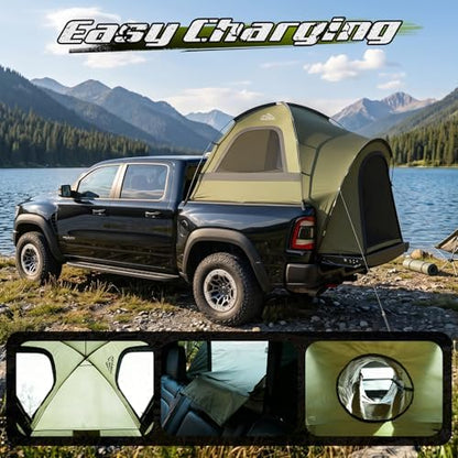 WildFinder Truck Bed Tent with Rainfly, Truck Tents for Camping 5.5-6.0 Ft