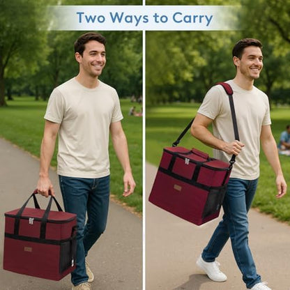 Lifewit Cooler Bag 30/50/60 Cans Collapsible, Insulated Large Lunch Bag
