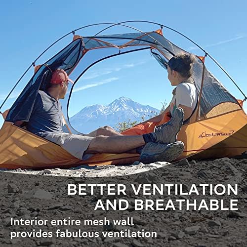 Clostnature 1/1.5/2/3/4/6 Person Lightweight Backpacking Tent, Camping Tent