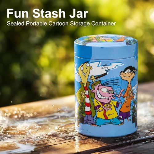 Aluminum Storage Jar Portable Airtight Smell Proof Container Bottle Multipurpose Storage Container for Spices, Coffee & Teas 70ml (Blue)