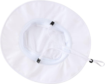 Home Prefer UPF50+ Mens Sun Hat Wide Brim Fishing Hat for Men UV Protection Womens Beach Bucket Hat for Golf Hiking Gardening