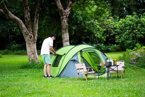 ThreeBears Instant Pop-Up Tent–2 Person Tent with Easy Automatic Setup, Ideal for Camping, Traveling, and Outdoor Adventures. Quick and Convenient Assembly