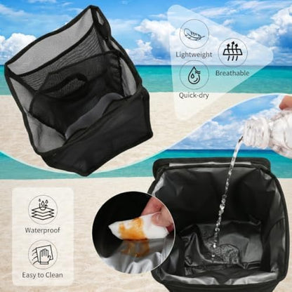 2-in-1 Cooler Organizer Insert Mesh Pouch for Bogg Bag Accessories