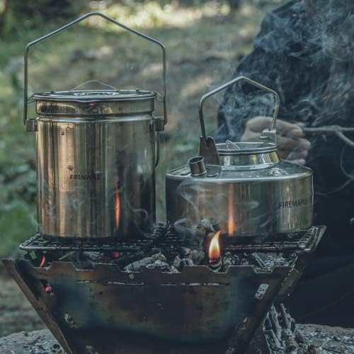 Firemaple Antarcti 1.2L Stainless Steel Pot Food Grade SUS304 Camping Pot