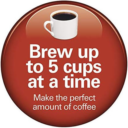 Hamilton Beach 5 Cup Drip Coffee Maker with Easy FrontFill Basket