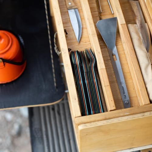 FULL WiNDSOR - MAGWARE Magnetic Travel Camping Cutlery Utensils Set