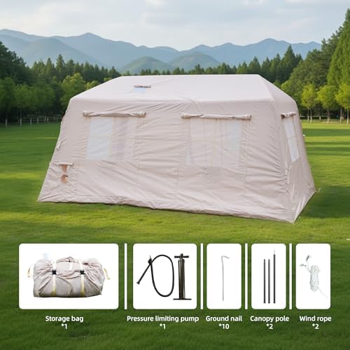 11m2Pop Up Tents for CampingWaterproof Camping Tent Person Family