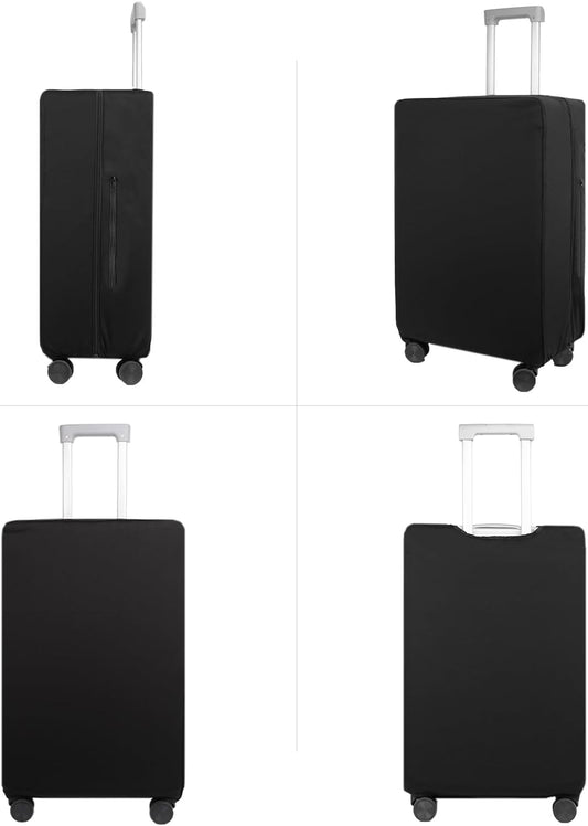Transparent PVC Suitcase Cover, No Disassembly Required Clear Luggage Protector Suitcase Cover