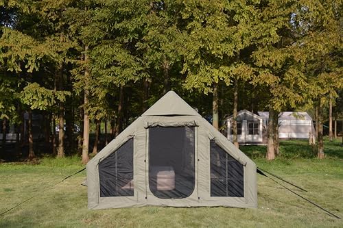 Pop Up Yurt Cabin Tent Waterproof Large Family 4-8 Person Easy Set