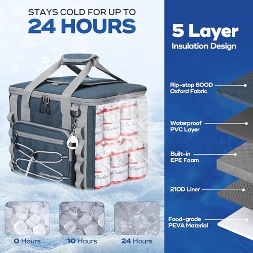 Maelstrom 30/40 Can Soft Cooler Bag, Leakproof Insulated Ice Chest