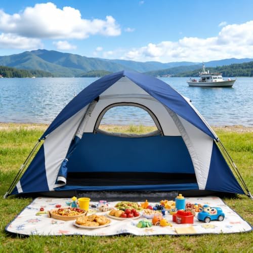 Camping Tents 2 Person Waterproof Tents Camping Easy Up Small Families