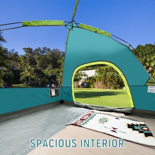 CAMPROS CP Tents for Camping 2/4/6 Person, Waterproof Windproof Dome Tent