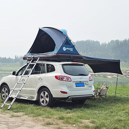 2 Person Inflatable Car Roof Top Tents with Pump and Awning,4 Season Camping Dome Roof Top Tent Camping Tent for SUV, Truck and Universal Car,Easy Setup