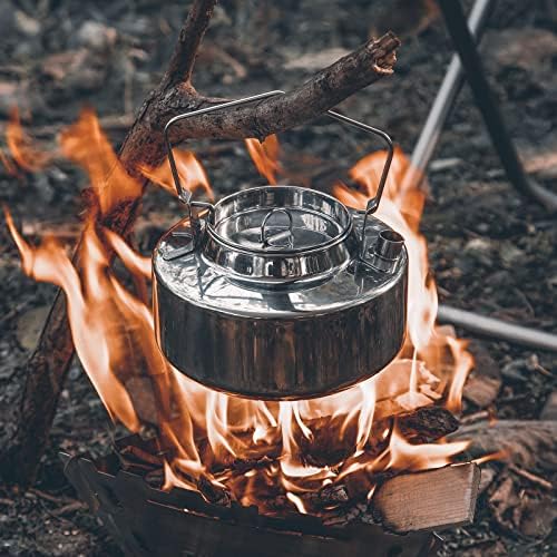 Fire-Maple Antarcti Camping Kettle Stainless Steel Camp Tea Pot, 1.5L