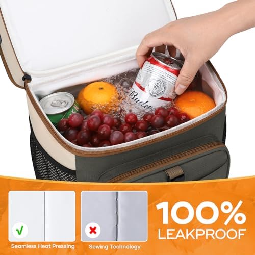 Maelstrom Insulated Lunch Bag, Leakproof Lunch Box with Quick Access Lid