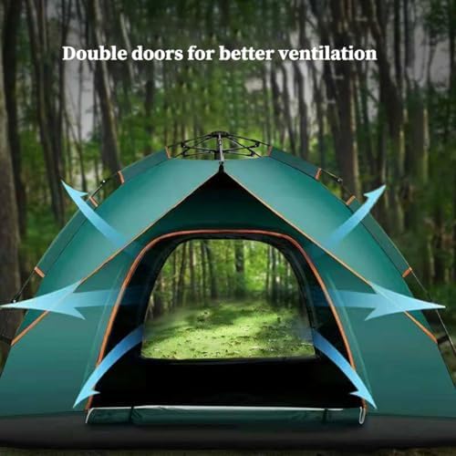 Camping Tent Pop Up,Backpacking Tents, Automatic Family Camping Tent, Instant Tents for Camping,Easy Set Up Tent,Portable Dome Tent for Camping Hiking & Traveling (Color : /Blue, Size : 2-3 Persons